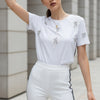 Tshirt strass bianchi e neri